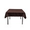 58 x 58 Inch Square Tablecloth Polyester Poplin Durable Event and Dining Linen